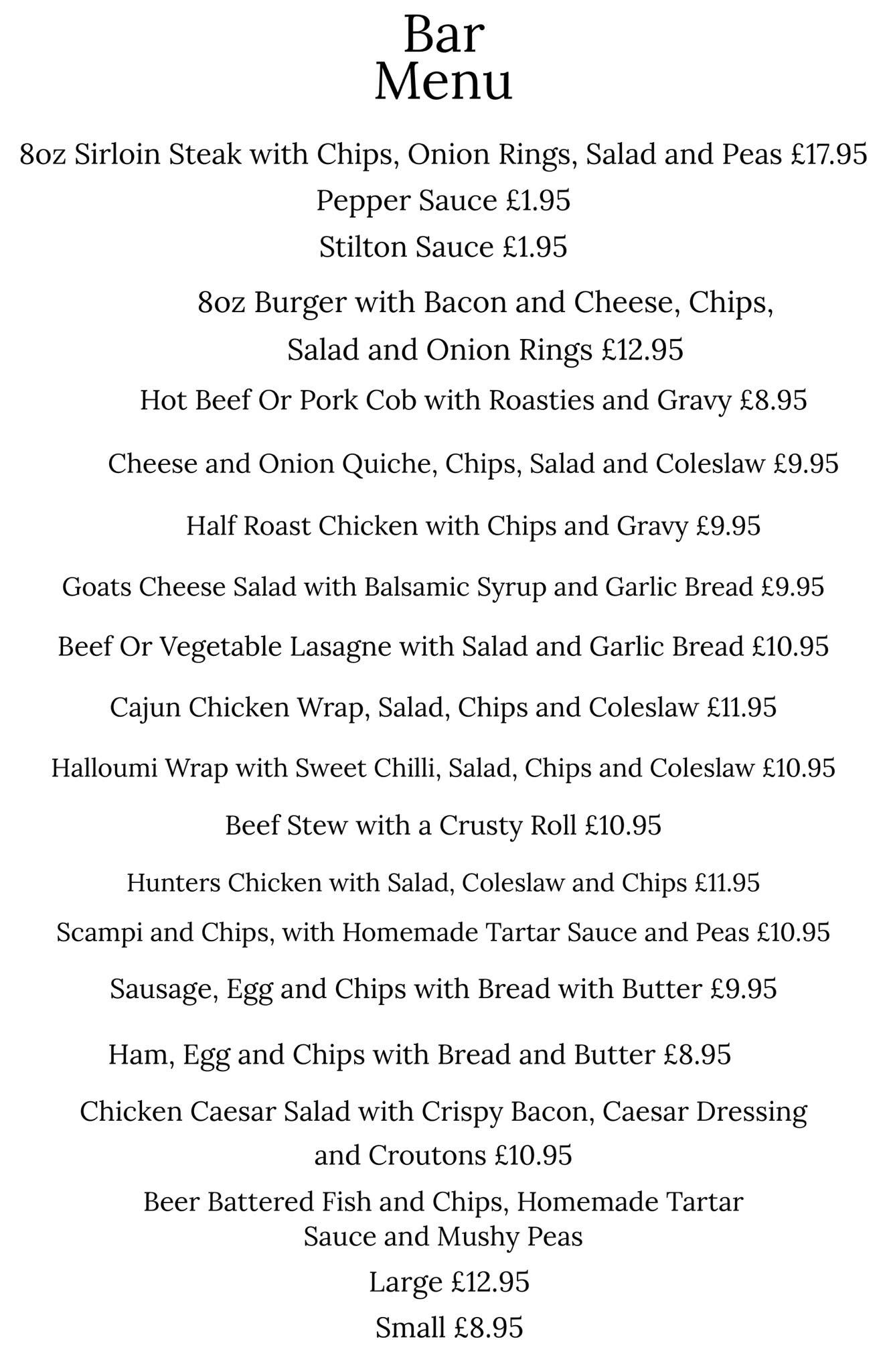 Menus Sitwell Arms menus-sitwell-arms